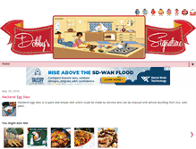 Tablet Screenshot of dobbyssignature.com